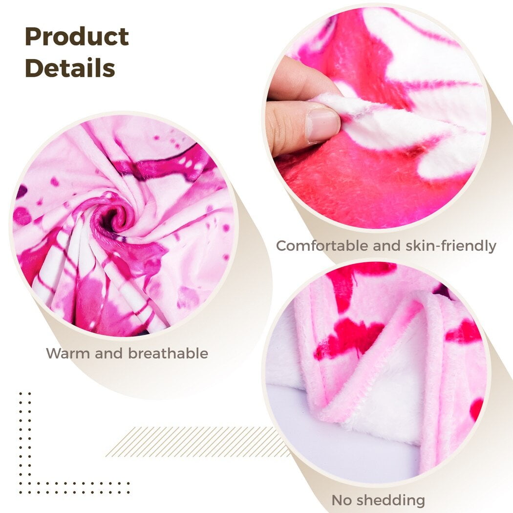 Mother daughter fleece blanket hotsell