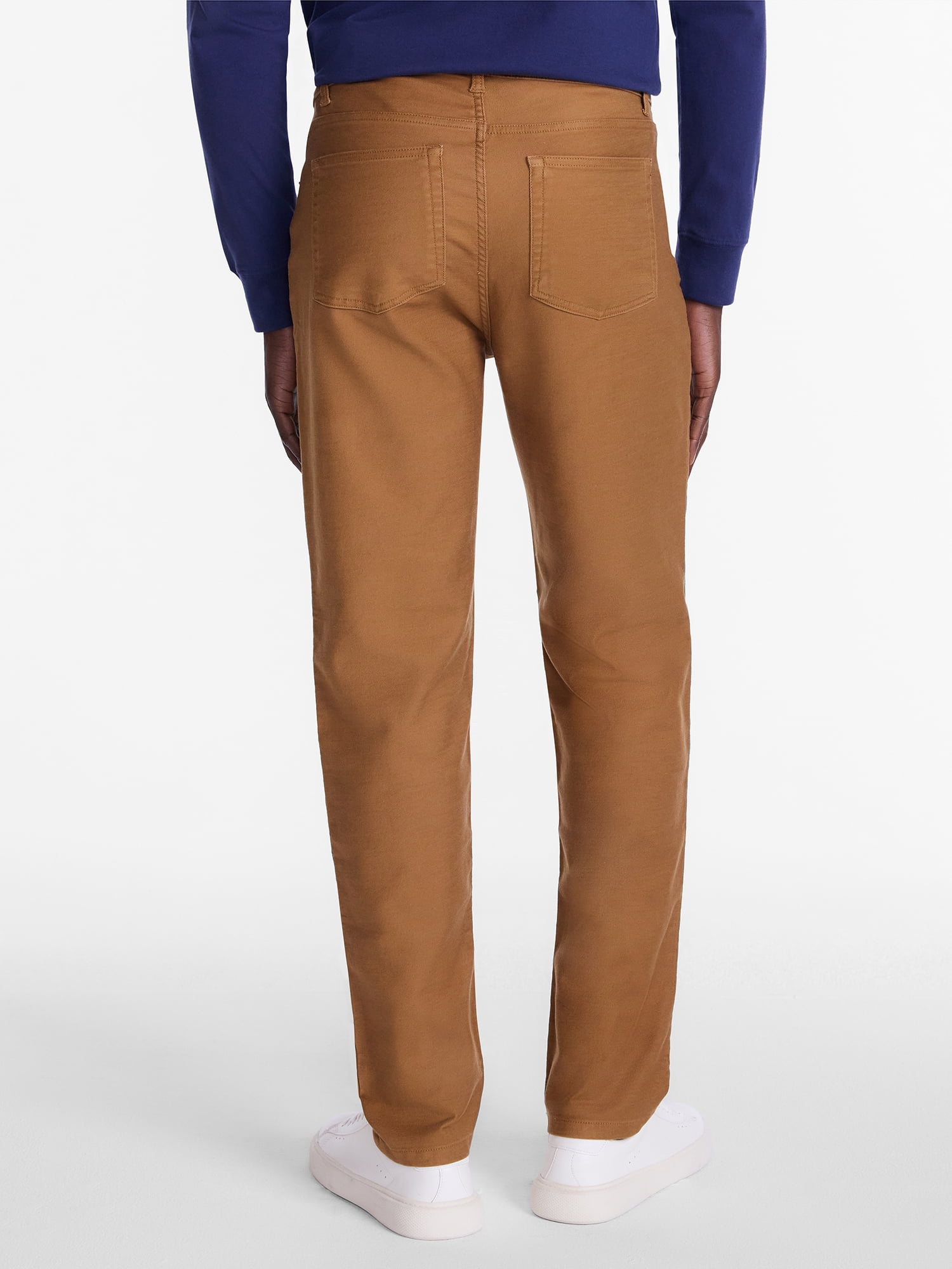 George Men's and Big Men's 5 Pocket Terry Pants, Sizes 29x30 to 44x30