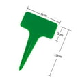 thumbnail image 1 of 100Pcs Plastic Stick T Plant Labels Reusable And Easy To Clean Garden Tags, 1 of 7
