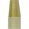 thumbnail image 2 of 12oz Paper Cups, Muted Gold, 10ct, 2 of 2