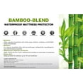 thumbnail image 4 of Home Sweet Home Hypoallergenic Bamboo Waterproof Mattress Protector Full, 4 of 6