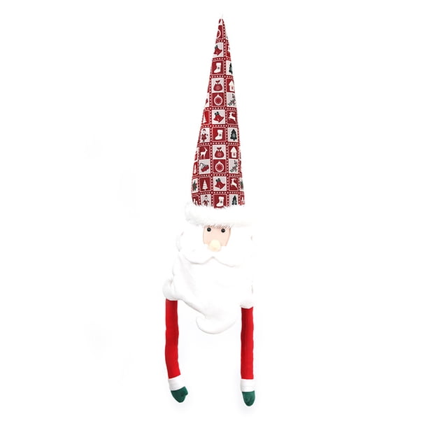 Toystoory Colgante de árbol, adorno de Navidad, adorno de decoración de Navidad, accesorio de fiesta multiusos, decoraciones para festivales Kits de decoración para fiestas Anciano de mano larga