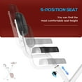 thumbnail image 4 of Soozier Foldable Exercise Bike with 8 Levels of Magnetic Resistance, 4 of 10