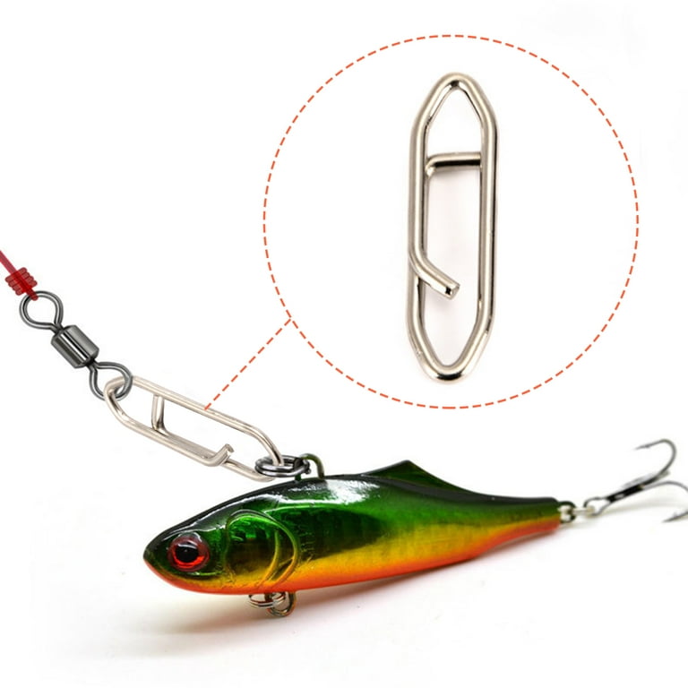 harmtty 30Pcs High Tensile Strength Stainless Steel Lure Hook