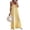 *Yellow, variant on ClodeEU Women's Sleeveless Spaghetti Strap Tiered Ruffle Maxi Dress,Casual Loose Summer Beach Sundress Black,Women's Plus L