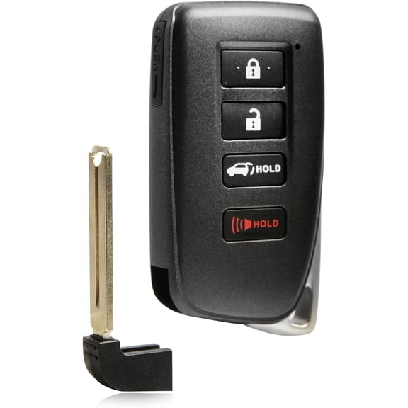 Key Fob Replacement Keyless Entry Remote for 2016 2017 2018 2019 2020 2021 Lexus LX570 RX350 RX350L RX450H RX450HL 4-Button Proximity Smart Key (HYQ14FBB, G Board 0010, 89904-0E160)
