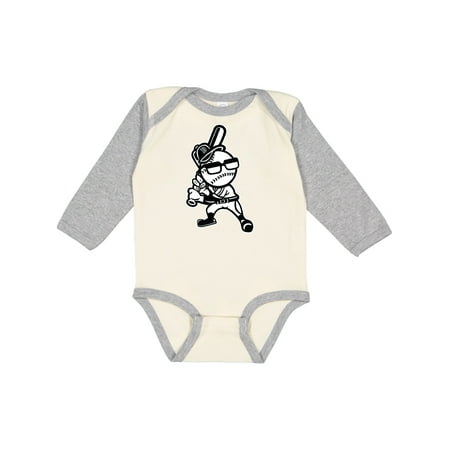

Inktastic Brooklyn Baseball Gift Baby Boy or Baby Girl Long Sleeve Bodysuit