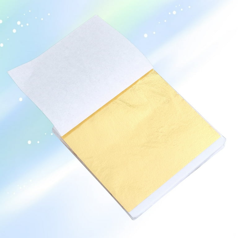 Gold Leaf Foil Sheets for Crafts, Resin, Scrapbooking, Gilding, Framing,  Nail Art, Thin Foil Sheets, Craft Supplies, Gold Leaf Sheets 