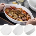 thumbnail image 2 of Ceramic Baking Tray with Double Handles Ceramic Food Bowl Household Bakeware, 2 of 9