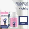 thumbnail image 2 of Agent de Réparation sous 10 Petit Rouleau Brosse de Réparation Murale Outil de Rouleau de Pâte Murale Petite Brosse à Rouleau Outil Mural Rouleau d'Épilation avec Peinture Latex 100ml, 2 of 9