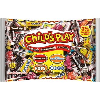 Tootsie Child's Play Variety Candies Pack, 3.5 Ib