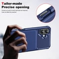 thumbnail image 2 of ChicShell For iPhone 16 Case with Cards Holder, Anti-scratch Shockproof Protection Cover For iPhone 16 Wallet Phone Case, Darkblue, 2 of 7
