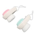thumbnail image 1 of Double Sided Face Scrubber, Promotes Circulation Ergonomic Handle Massage Manual Facial Cleansing Brushes With Lanyard For Home, 1 of 8