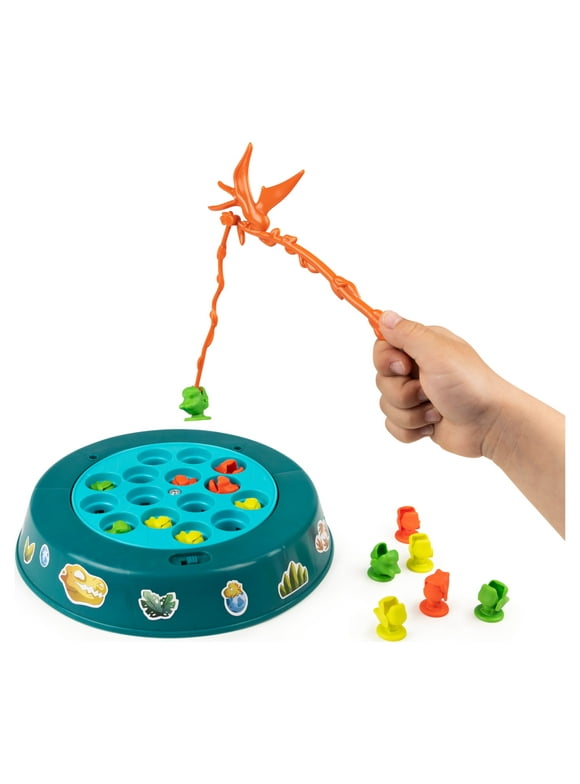 Dino Dive Fishing Game, Board Game for Kids Ages 4 and up