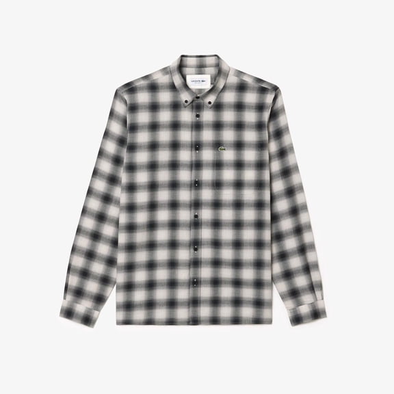 Lacoste Mens Flannel Regular Shirt