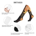 thumbnail image 5 of Lsque Sunset Meditating Doberman Pattern Sport Compression Socks for Men & Women 15-20 mmHg Knee High Nurse Pregnant Running Medical and Travel Athletic, 5 of 6