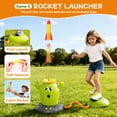 thumbnail image 6 of 4-in-1 Remote Control Cactus Toy Set - Musical Bouncing Game with Ring Toss, Baseball, and Rocket Launcher, Perfect for Thanksgiving Family Fun, Active Play Indoors and Outdoors for Ages 3 and Up, 6 of 10