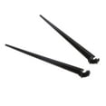 thumbnail image 1 of Estacas de Soporte de Plástico Negro de 11 Mm para de Tubería de Riego de 4/7 Mm Paquete de 100 Cola Gancho fijo surge la ayuda del sostenedor, 1 of 8