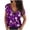 Purple, variant on ZIZOCWA Square Neck Long Sleeve Top Plain Tees for Women Fashion T-Shirt Loose Summer Short-Sleeved Tops Print Women'S V-Neck Lace Daisy Women'S Blouse Shirts for Women Dressy Casual