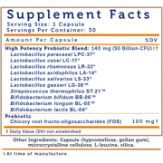 LoveBug Probiotics No Guts No Glory Advanced Strength Daily Probiotic, 30 Count