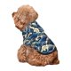 thumbnail image 5 of Fotbe Japanese Water Wave Sudadera con Estampado para Perros Pequeños – Suéter con Capucha para Mascotas, Tela Suave de Forro Polar con Bolsillo-X-Small, 5 of 7
