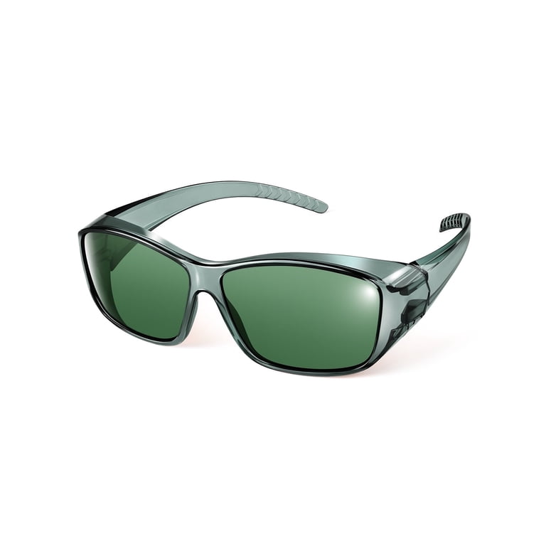 TINHAO Polarized Wrap-Around Fit-Over Sunglasses photo 1