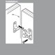 thumbnail image 3 of 3 Pestillos de Rodillo de Doble Blanca para Armario, Pestillo de Armario, 3 of 9