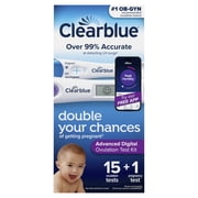 Clearblue Advanced Digital Ovulation Test Kit, 16 Ct