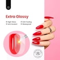 thumbnail image 2 of Gel Top Coat Beetles, extra brillante, 15 ml, para esmalte de uñas en gel, 2 of 7
