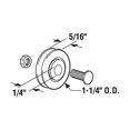 thumbnail image 2 of 2 Pack 1-1/4" Ball Bearing Sliding Door Rollers, 2 of 2