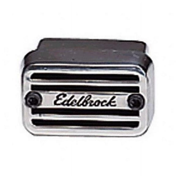 EDELBROCK 4204 Elite Series Push-In Rectangular Breather - Short