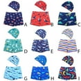 thumbnail image 3 of URMAGIC Boys Swim Trunks Stretch Quick Dry Swim Shorts Kids Bathing Suits Toddler Boy Swimsuit Swimwear with Cap 3-12 Years, 3 of 3