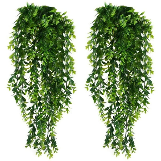 Moocorvic Clearance 2Pcs Fake Plants Artificial Plants for Home Decor