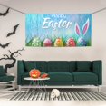 thumbnail image 2 of Lsque Happy Easter Pattern Party Banner, Festive Banner , Holiday Celebrations and Events for Carnival Birthday Party Festival Decorations-Small, 2 of 8