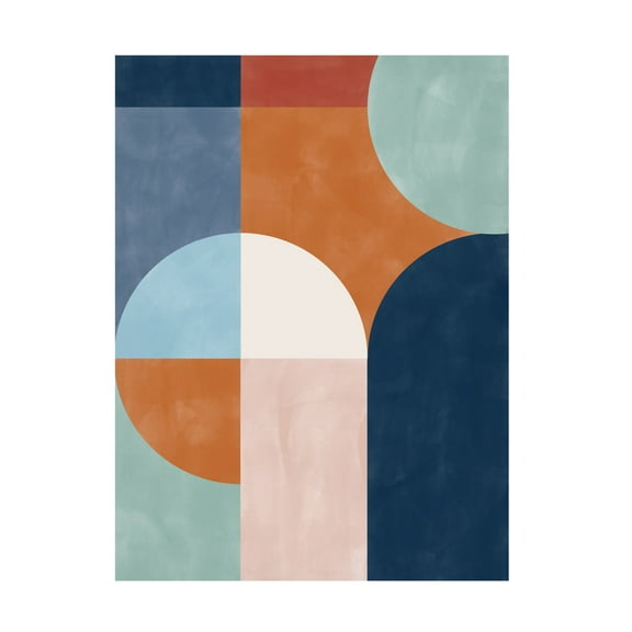 Trademark Fine Art Elena Ristova bluerust28 Canvas Wall Art