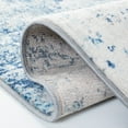 thumbnail image 6 of SAFAVIEH Brentwood Ainslee Abstract Area Rug, Ivory/Navy, 5' x 5' Square, 6 of 12