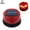 Red, variant on Car LED Emergency Warning Light Amber Lamp Magnetic Strobe Beacon-Light F1B1