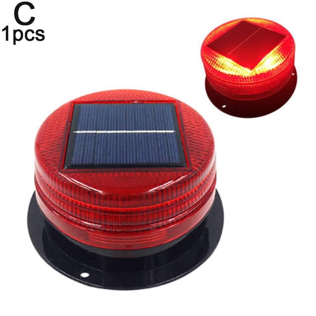 Wbxfbo Car LED Emergency Warning Light Amber Lamp Magnetic Strobe Beacon-Light