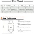 thumbnail image 3 of Edvintorg Swimsuit for Women Monokini Women's One-Piece Swimsuit with Micro Elastic Suspender and Open Back Bikini Swimsuit, 3 of 6