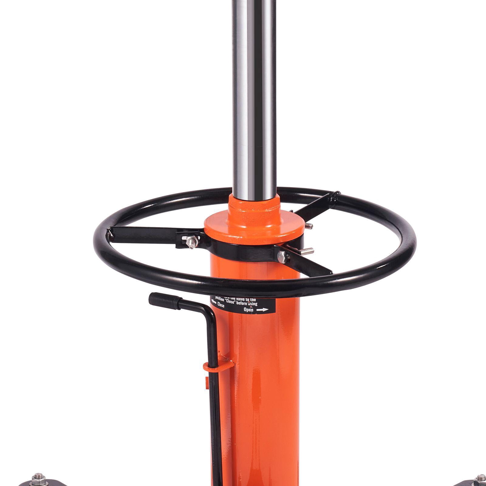 1322 LBS Hydraulic Transmission Jack 32-67 Inch High Lift Floor Jack Stand with Foot Pedal 360 Degree Swivel Wheel Garage Shop Lift Hoist