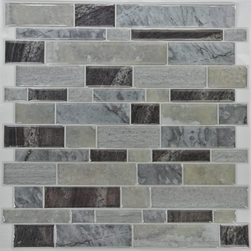 Roommates Blue Longstone Sticktiles