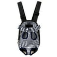 thumbnail image 1 of CAROOTU Pets Carrier Backpack Adjustable Front Cat Dog Legs Out Carrying Travel Bag, 1 of 6