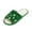 Green, variant on Viluyesy Womens Slide Slippers Christmas Snowflake Faux Fur Open Toe Non Slip Holiday Warm House Slides Red Size 8-9