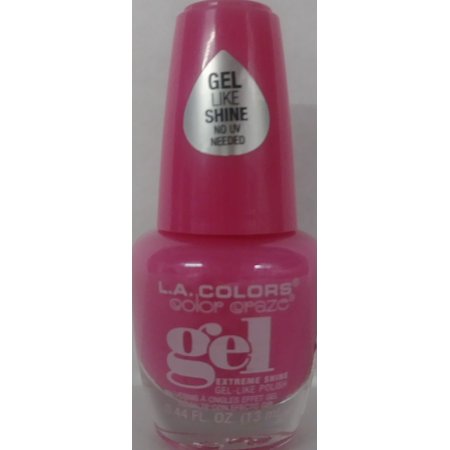 La Colors Gel Nail Polish Pinkadelic Walmart Com