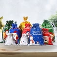 thumbnail image 3 of Drawstring Christmas Gift Bags, Santa Claus Christmas Drawstring Bags Xmas Wrapping Bags 13x16.5 Inch Funny Backpack Christmas Goodie Bags for Kids Birthday Holiday Party Favors Supplies, 3 of 3