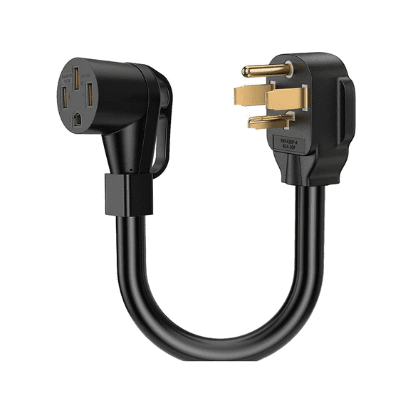 NEMA 6-50P to 14-50R EV Charger Adapter,50A Welder Plug to 50A 14-50 Outlet Adapter for EV Level 2 Charging US Plug