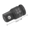 thumbnail image 2 of 2 Pcs Adaptador de enchufe de impacto de 1/4" Drive (F) x 3/8" (M) para llaves de trinquete, hembra a macho, Cr-Mo, 2 of 3