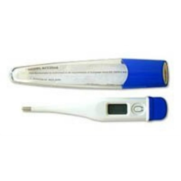 quick read, dual scale digital thermometer, lumiscope