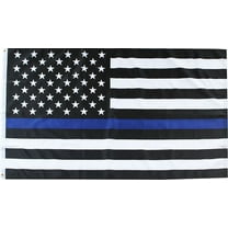 Briarwood Lane Thin Blue Line Police Grommet Flag