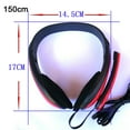 thumbnail image 6 of Soumake Clear Voice USB Wired Computer Headset with Noise Reduction Mic Perfect for Call Center Office School PC Gaming, 6 of 8